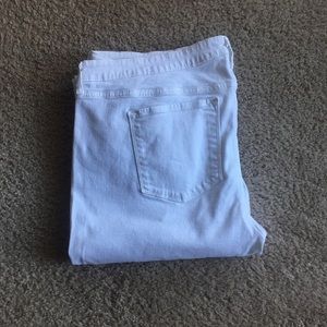 Plus Size White Skinny Jeans